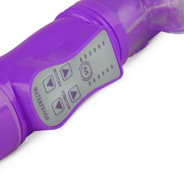 EasyToys Stotende Rabbit Vibrator - Paars - Afbeelding 4