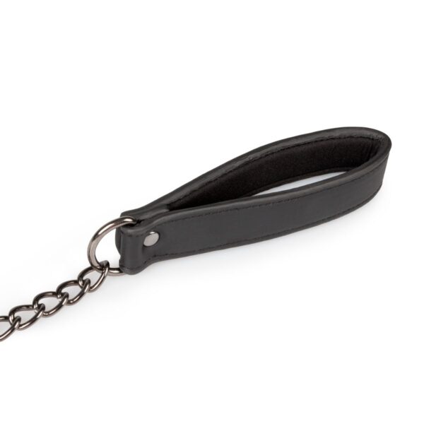 Fetish halsband met riem - Afbeelding 5
