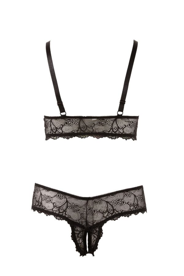 Bra and crotchless G-string - Afbeelding 4