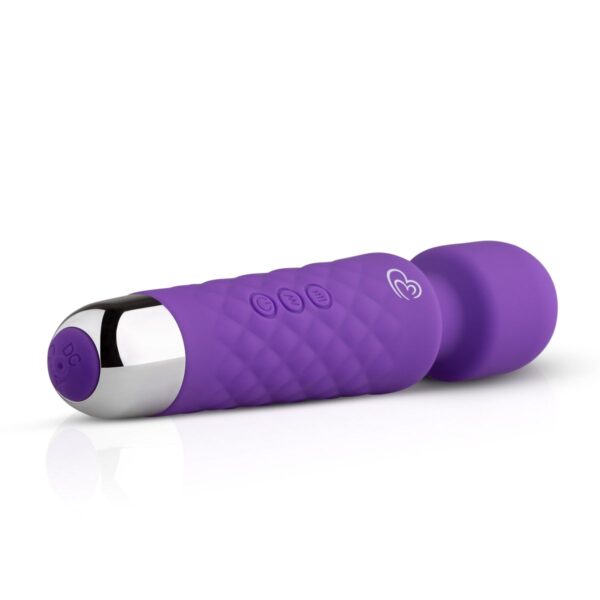 EasyToys Mini Wand Vibrator - Paars - Afbeelding 2