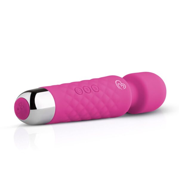 EasyToys Mini Wand Vibrator - Roze - Afbeelding 2
