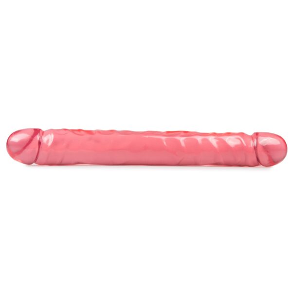 Crystal Jellies Dubbel Dildo - Roze - Afbeelding 3