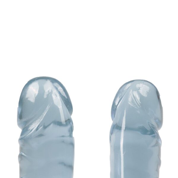 Crystal Jellies Dubbel Dildo - Transparant - Afbeelding 2
