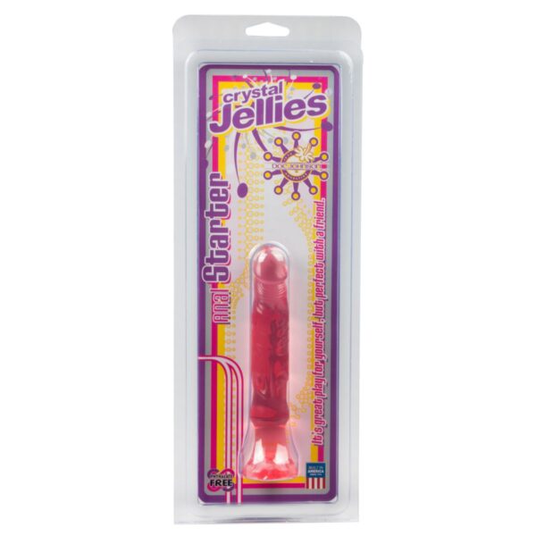 Crystal Jellies Anal Starter Dildo - Roze - Afbeelding 6