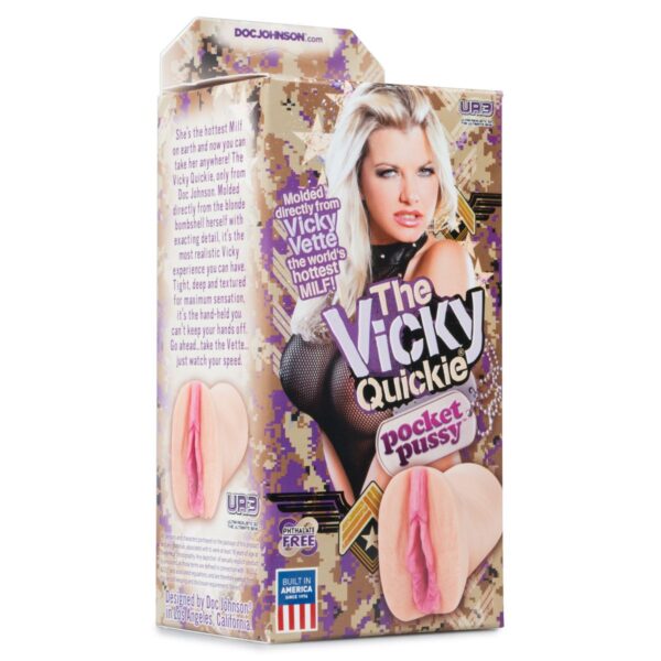 Signature Strokers - Vicky Quickie ULTRASKYN Pocket Pussy Masturbator - Afbeelding 6