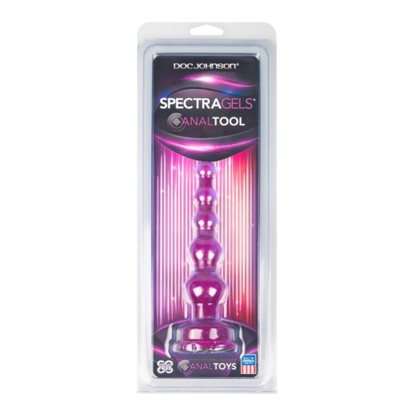 Sectragels Anal Tool - Anaal Dildo Paars - Afbeelding 6