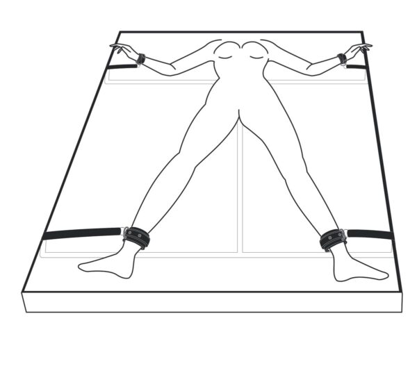 Under Mattress Restraint Set - Afbeelding 2