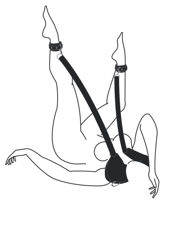 Pillow & Ankle Cuffs Leg Position Strap - Afbeelding 2