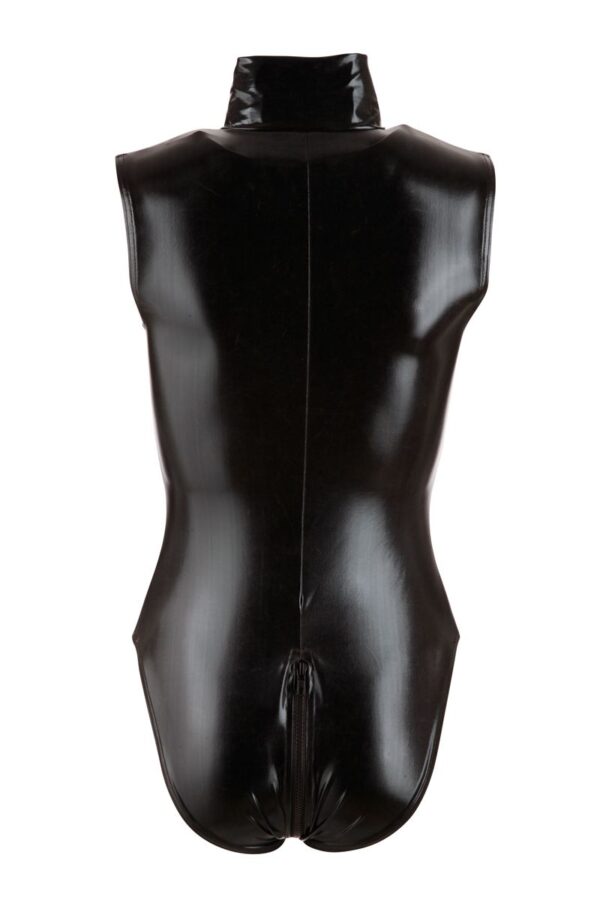 Wetlook Body Met Lange Rits - Afbeelding 4