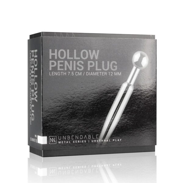 Sinner - Korte Holle Penis Plug - Afbeelding 5
