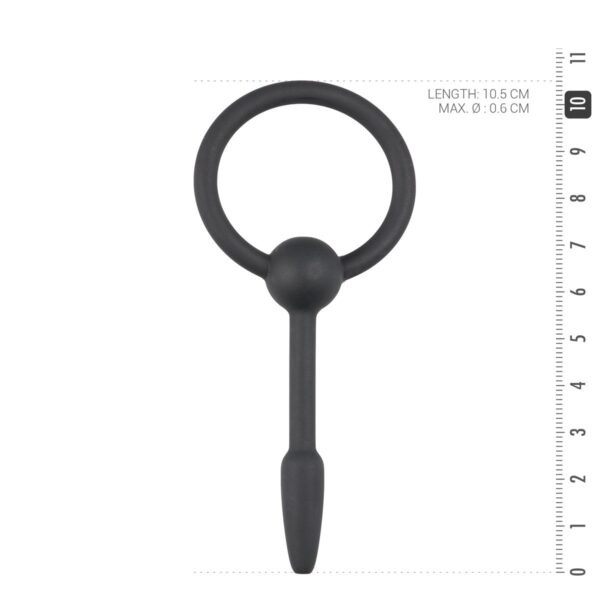 Holle Siliconen Penisplug Met Ring - Afbeelding 4
