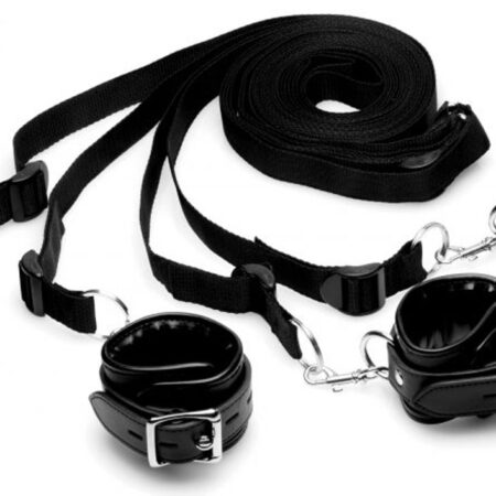 XR Brands - Bed Restraint Kit Bedboeien - Zwart