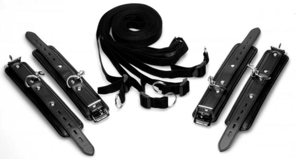 XR Brands - Bed Restraint Kit Bedboeien - Zwart - Afbeelding 2