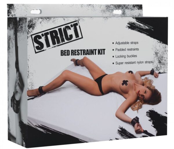 XR Brands - Bed Restraint Kit Bedboeien - Zwart - Afbeelding 6