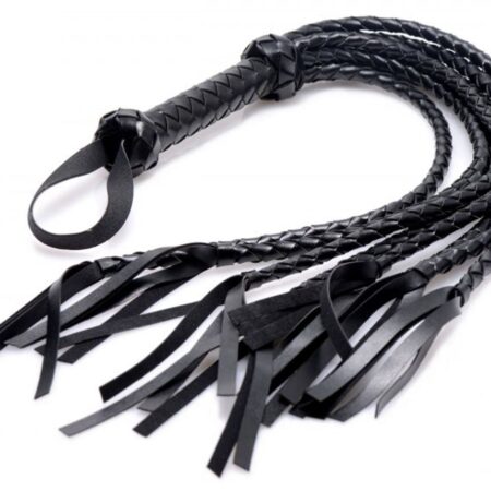 Lange Gevlochten Flogger