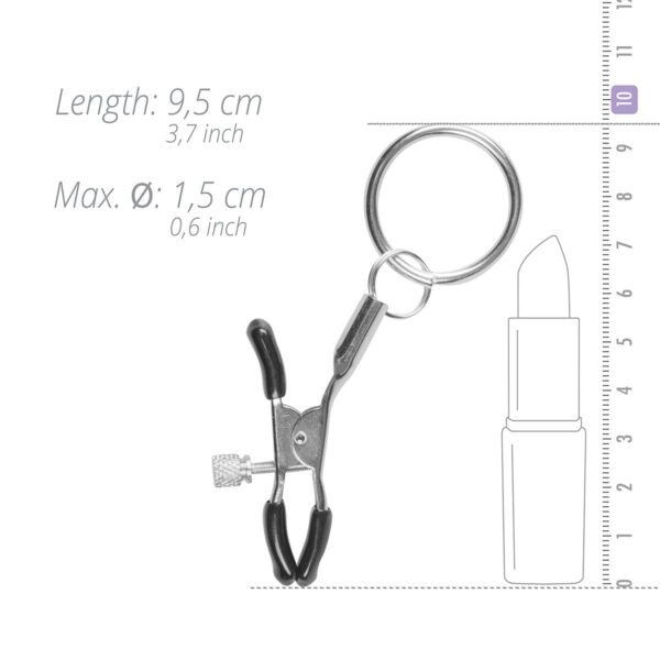 Metalen Tepelklemmen Met Ring - Afbeelding 4