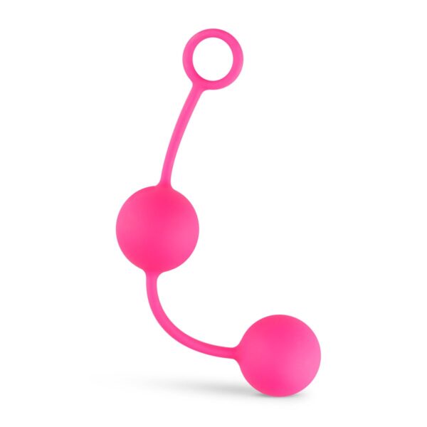 Canon Balls Vaginaballetjes Met Contragewicht - Roze - Afbeelding 3