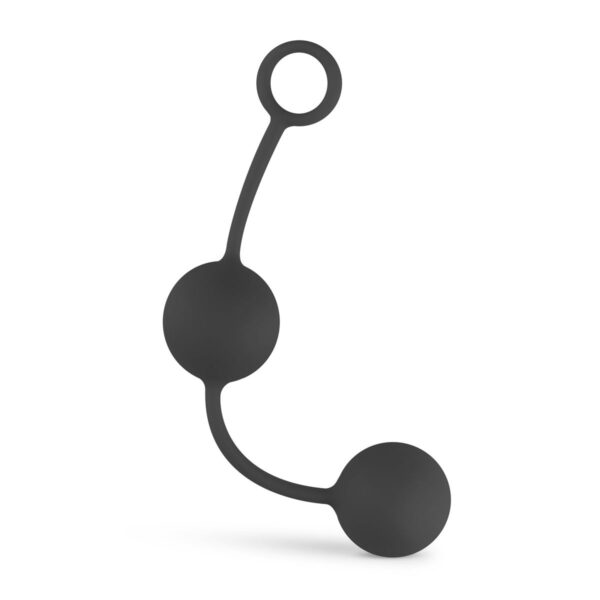 Canon Balls Vaginaballetjes Met Contragewicht - Zwart - Afbeelding 3