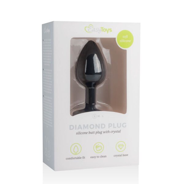 Diamond Plug Klein - Zwart - Afbeelding 4