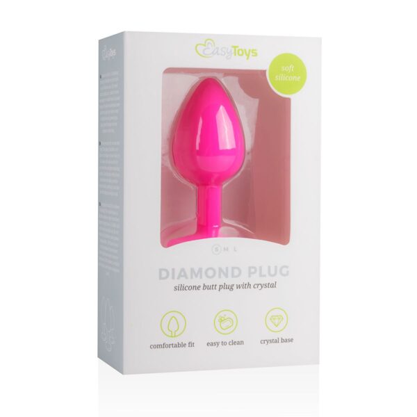 Diamond Plug Klein - Roze - Afbeelding 4