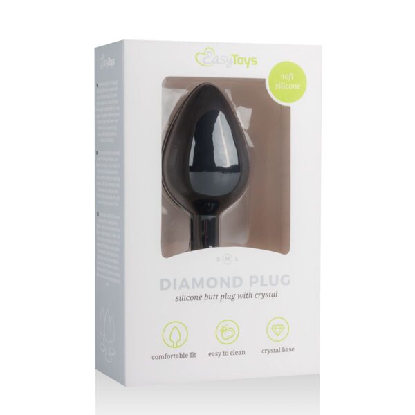 Diamond Plug Medium - Zwart - Afbeelding 4