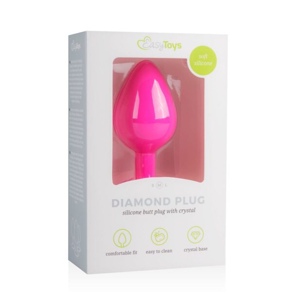 Diamond Plug Medium - Roze - Afbeelding 4