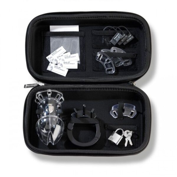 Mystim - Pubic Enemy No1 Cock Cage - Zilver - Afbeelding 2