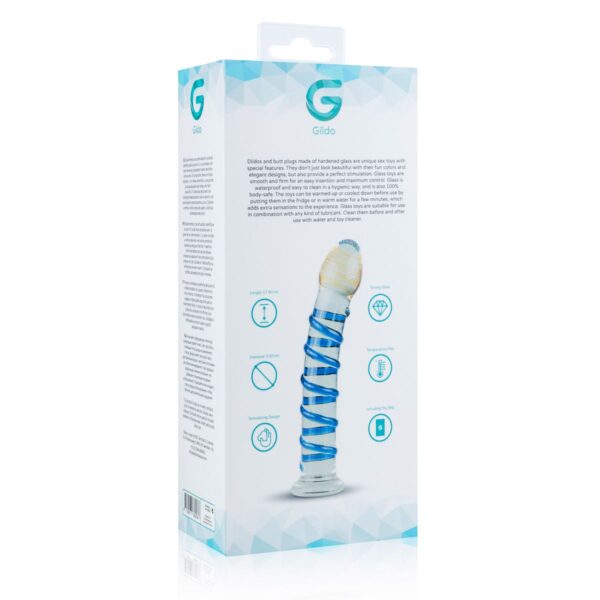 Glazen G-Spot/Prostaatdildo No. 1 - Afbeelding 6