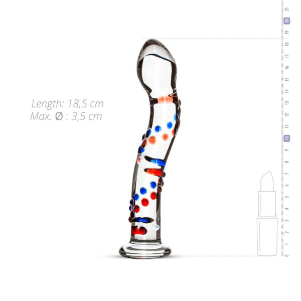 Glazen G-Spot/Prostaatdildo No. 3 - Afbeelding 4