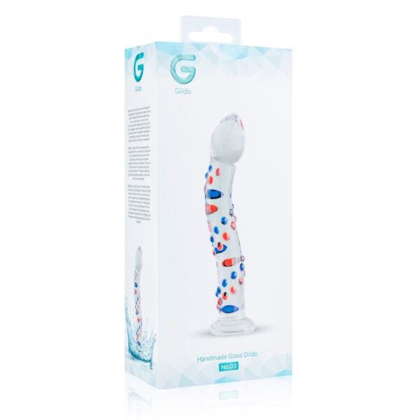 Glazen G-Spot/Prostaatdildo No. 3 - Afbeelding 7