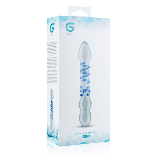 Glazen Dubbele Dildo No. 21 - Afbeelding 5