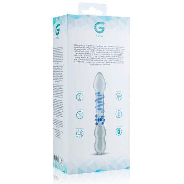 Glazen Dubbele Dildo No. 21 - Afbeelding 6
