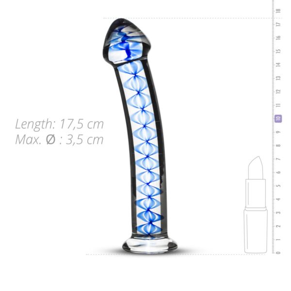 Glazen G-Spot Dildo No. 4 - Afbeelding 4