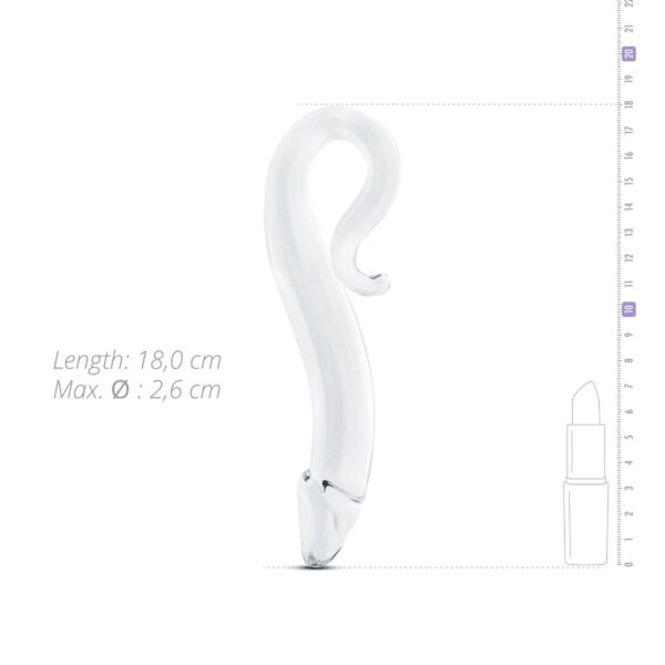 Glazen G-Spot/Prostaat Dildo No. 14 - Afbeelding 4