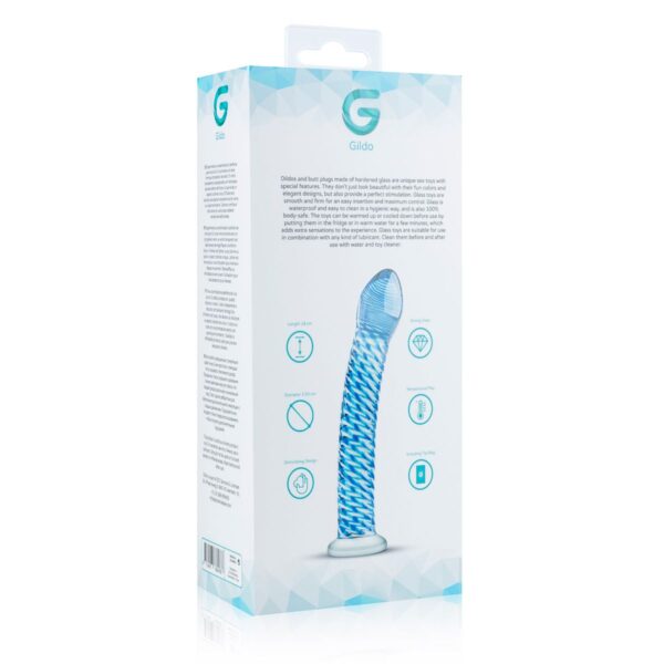 Glazen G-Spot/Prostaatdildo No. 5 - Afbeelding 7