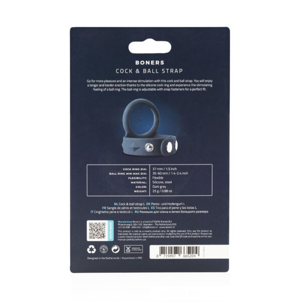 Boners Cock & Ball Strap - L - Afbeelding 12