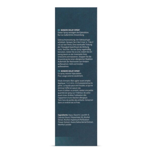 Boners Orgasmevertragende Spray - 15 ml - Afbeelding 4