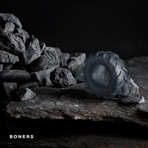 Boners Band Cockring - Grijs - Afbeelding 3