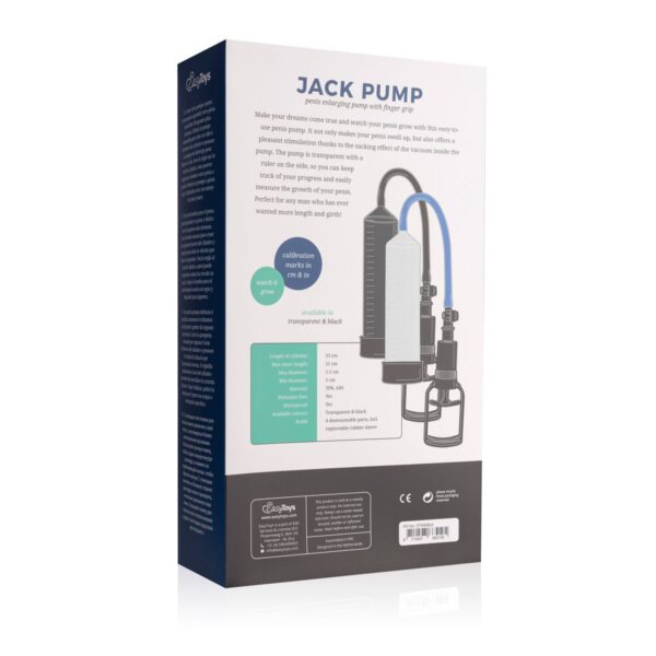 Penispomp Met Grippomp - Zwart - Afbeelding 7