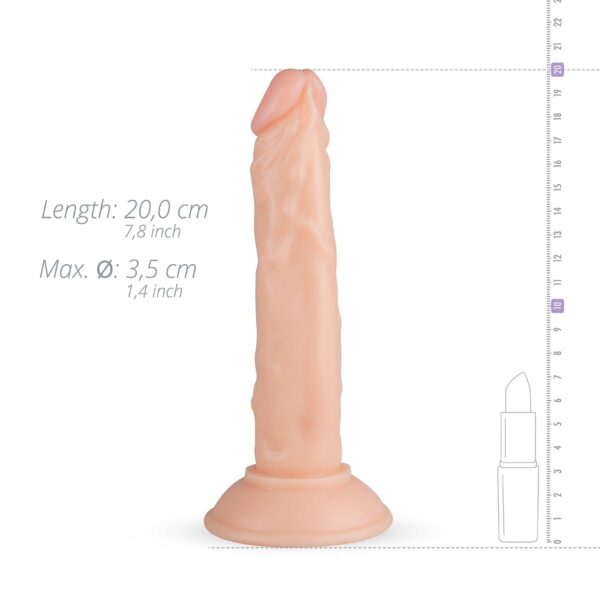 Blane Realistische Dildo Met Zuignap - 20 cm - Afbeelding 5