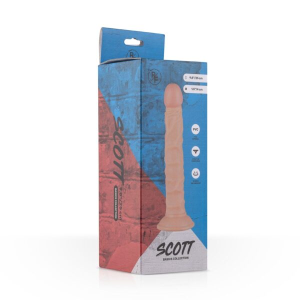 Scott Realistische Dildo - 25 cm - Afbeelding 6