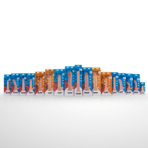 Dwane Realistische Vibrator - 31 cm - Afbeelding 10
