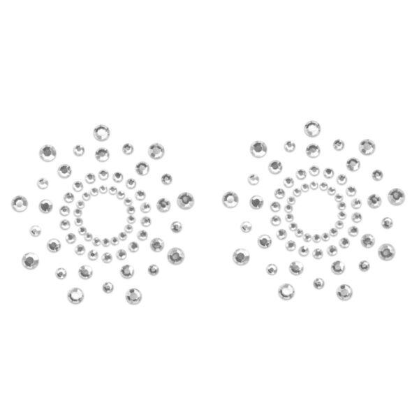Mimi Tepelstickers - Zilver