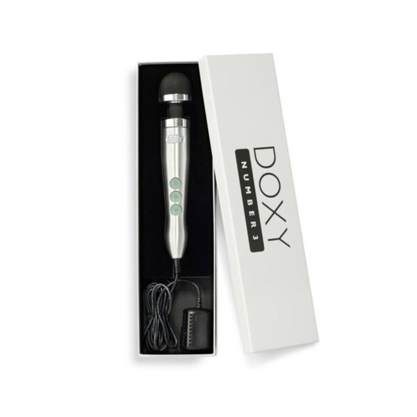 Doxy Die Cast 3 Wand Vibrator - Aluminium - Afbeelding 4