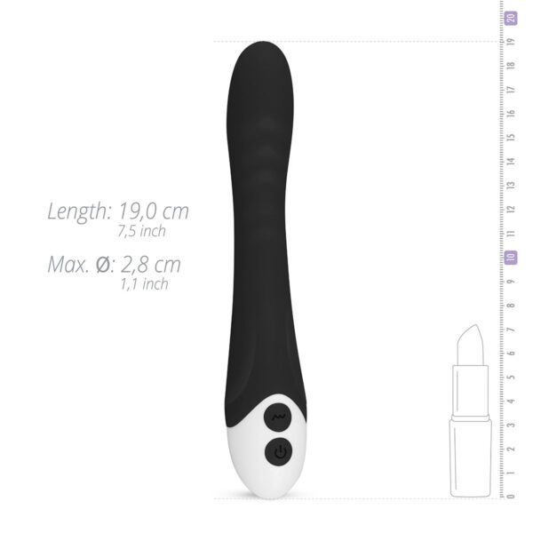 Lunar Vibe Vibrator - Zwart - Afbeelding 5