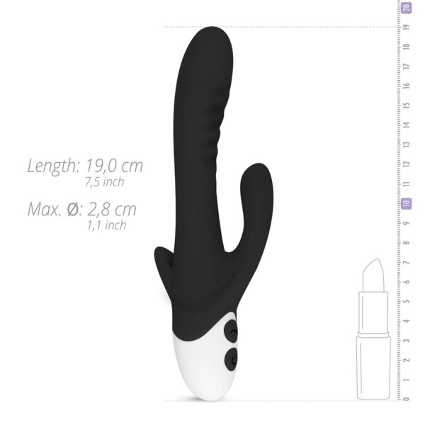 Stellar Vibe Rabbit Vibrator - Zwart - Afbeelding 5
