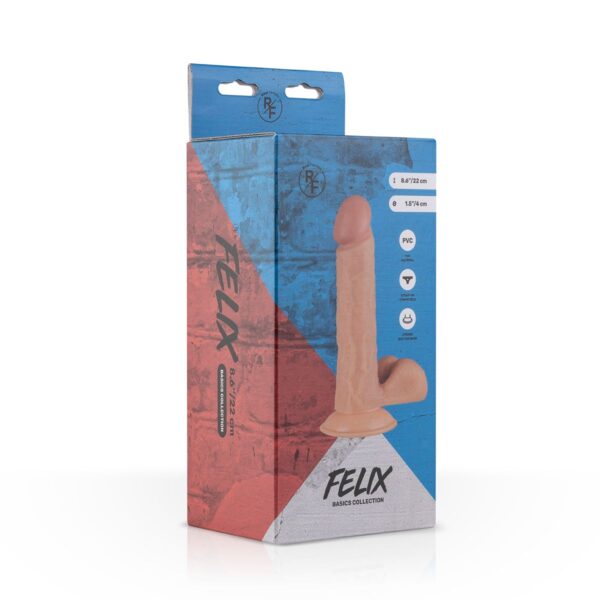 Felix Realistische Dildo Met Balzak - 22 cm - Afbeelding 6
