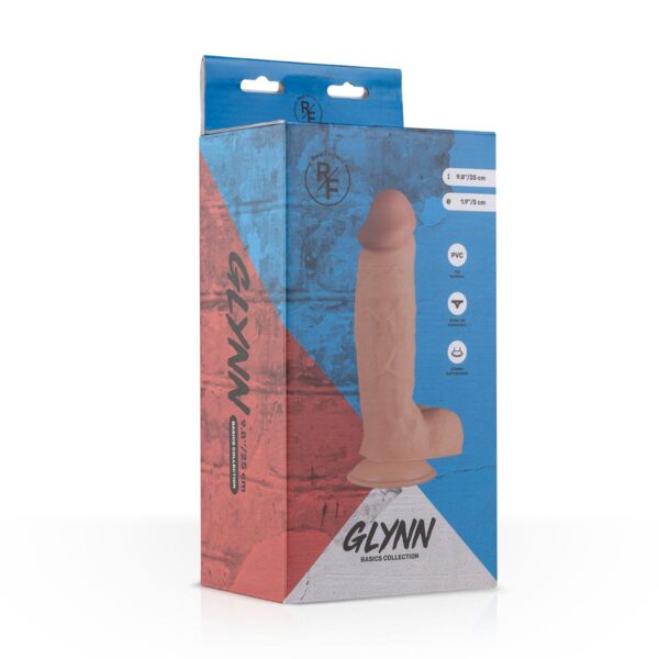 Glynn Realistische Dildo Met Balzak -  25 cm - Afbeelding 6