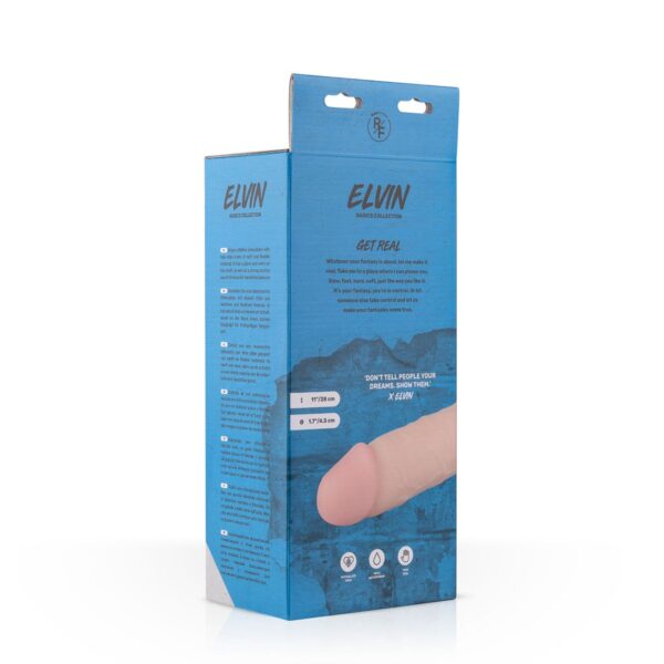 Elvin Realistische Dildo Met Balzak - 27,5 cm - Afbeelding 7