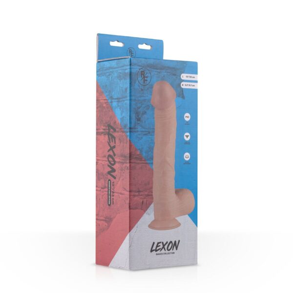 Lexon Realistische Dildo Met Balzak - 33 cm - Afbeelding 5
